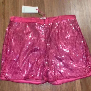 Pinko Sequin Shorts
